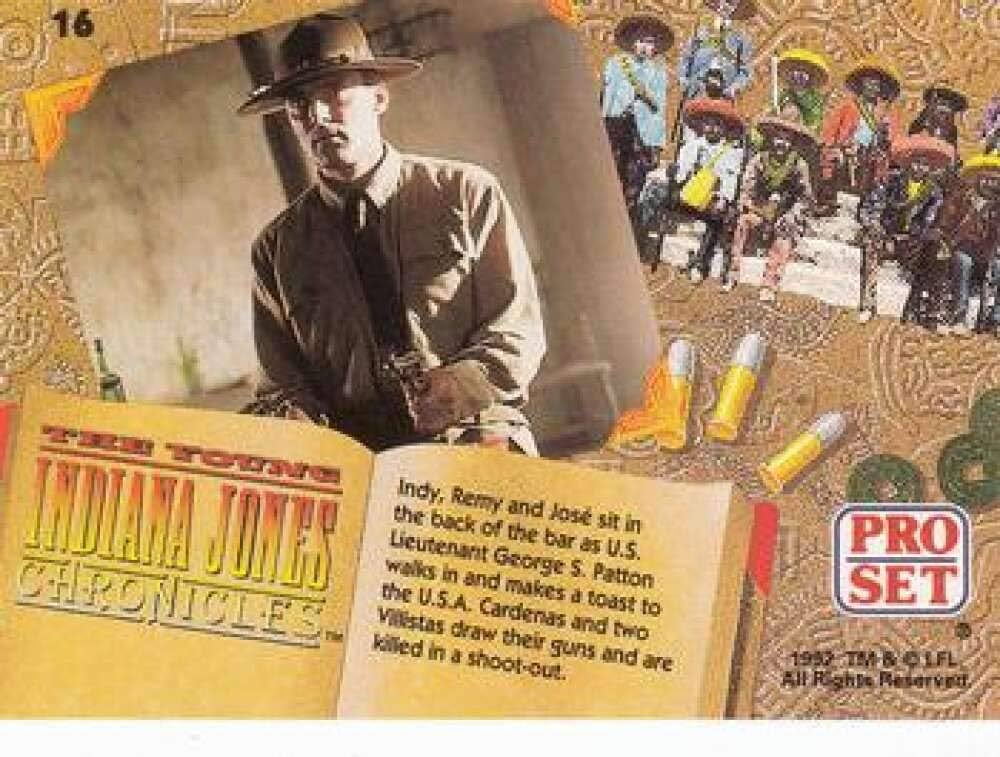 1992 Pro Set Young Indiana Jones NonSport #16 Indy/Remy and